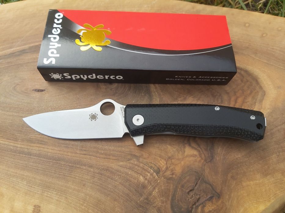 Сгъваем джобен нож Spyderco SpyMyto,Micarta/Titanium, С265
