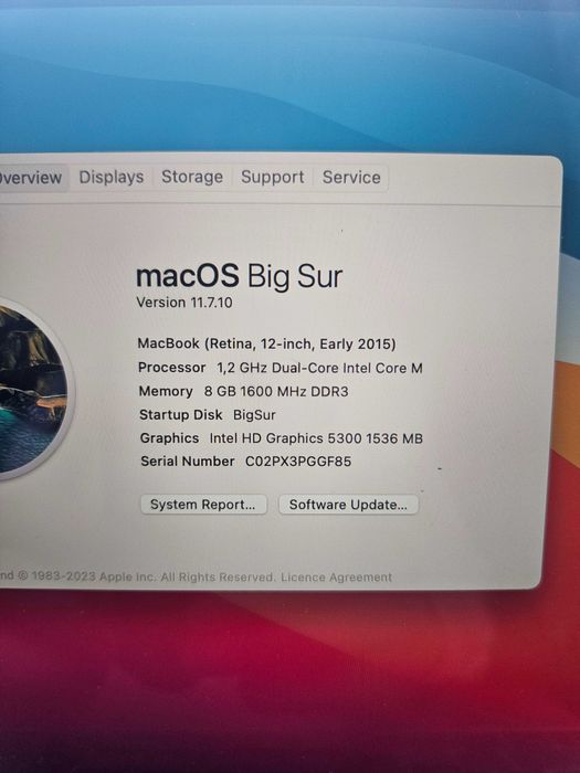 Macbook 12 Retina 512GB