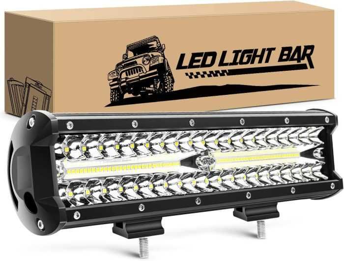 TRANSPORT GRATUIT Bara LED 300w 30cm 9000 LM New Alpha