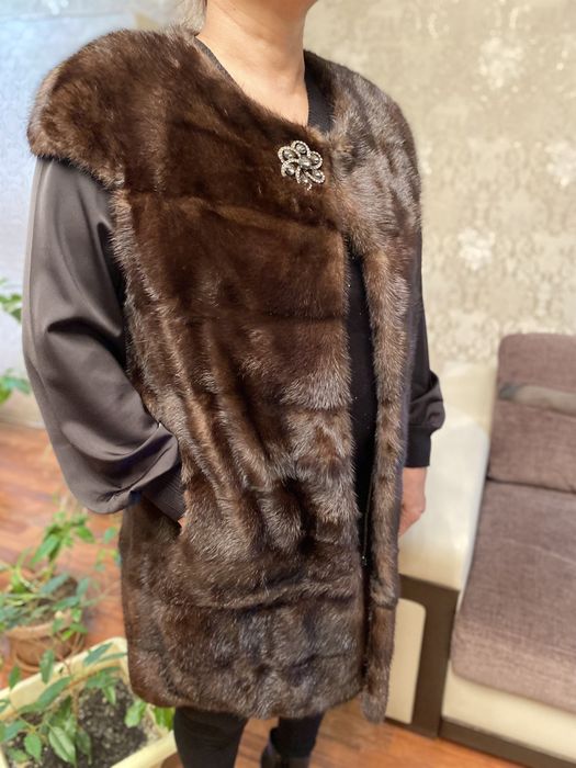 Норковая шуба
