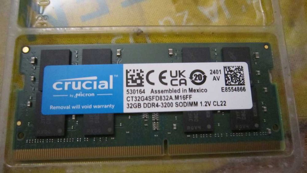 MEMORIE laptop Crucial 32GB (1x32GB) DDR4 3200MHz CL22