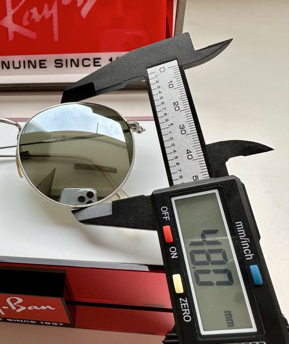 Ray Ban RB3447 Round Metal,огледални