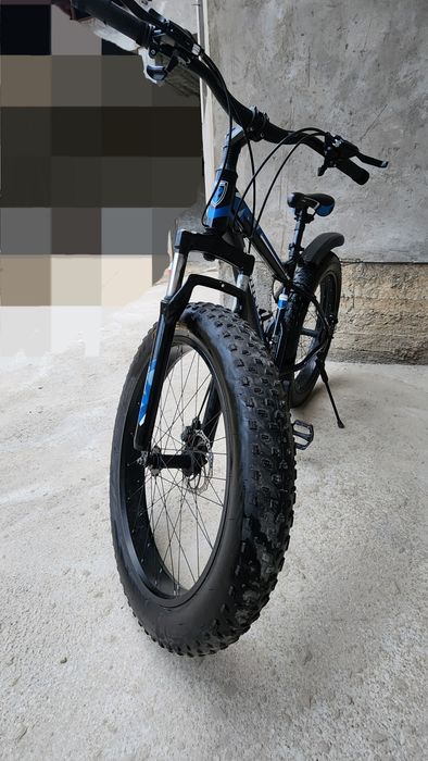 Горный велосипед с широким балонами. Keng balonli tog' velosipedi