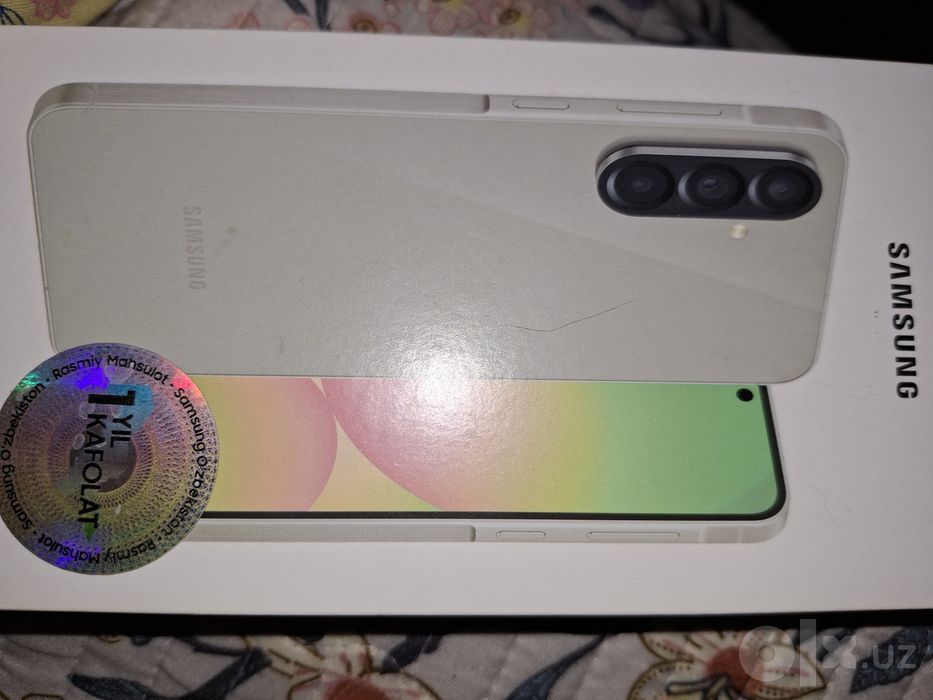 Samsung galaxy A56 avgustgacha garantiyasi bor