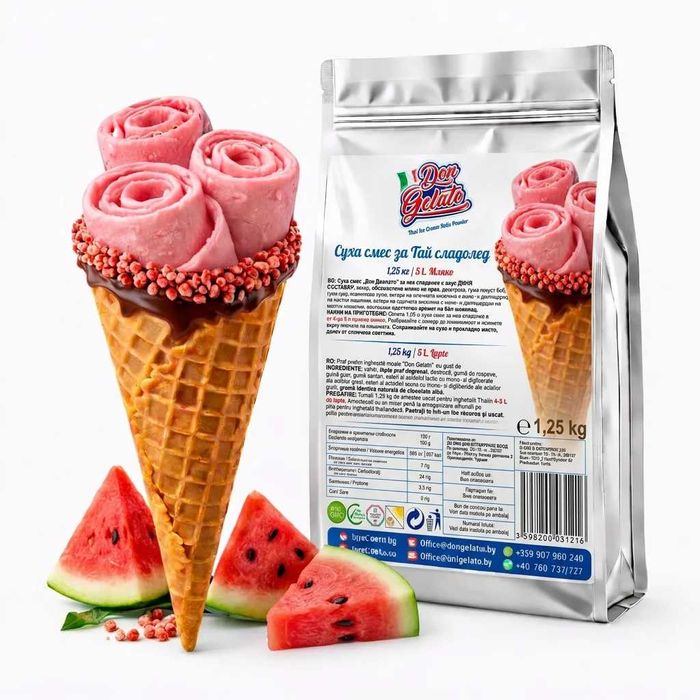 Суха смес за тайландски сладолед Don Gelato – 18 вкуса | Топ качество