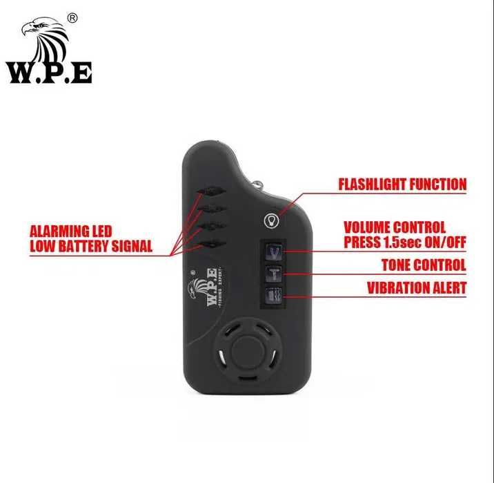 Сигнализатор поклевки W.P.E. 4 + пейджер