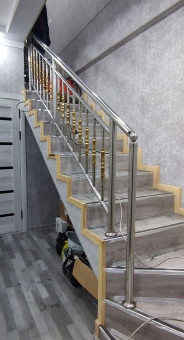 Нержавейкадан перила, решетка, навес, оградка ясаб берамиз