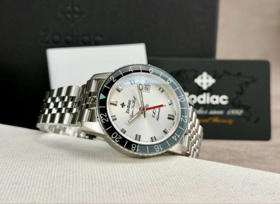 Ceas Zodiac Super Sea Wolf, automatic, swiss made, nou