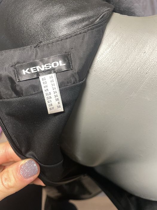 Рокля Boss DKNY Kensol стил Гетсби с пайети