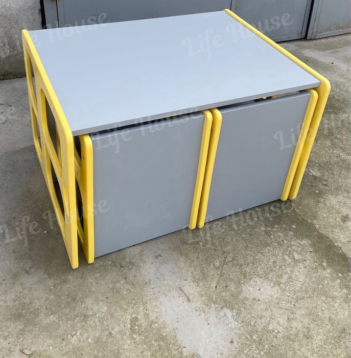 Монтессори детская мебель для сада стол стул