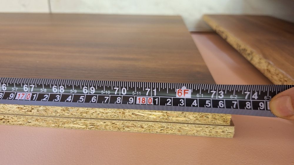 Кухненски гръб Дъб барок амбър K536 RW /  Гръб за кухня