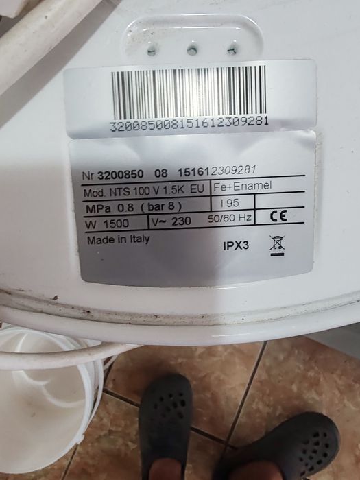 Centrala electrica si boiler electric