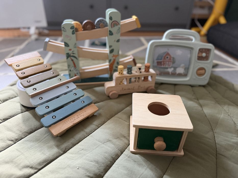 Лот Играчки Little Dutch, Small foot 12+