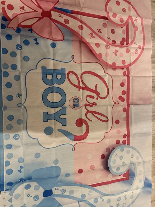 Комплект винил, балони и аксесоари за baby shower