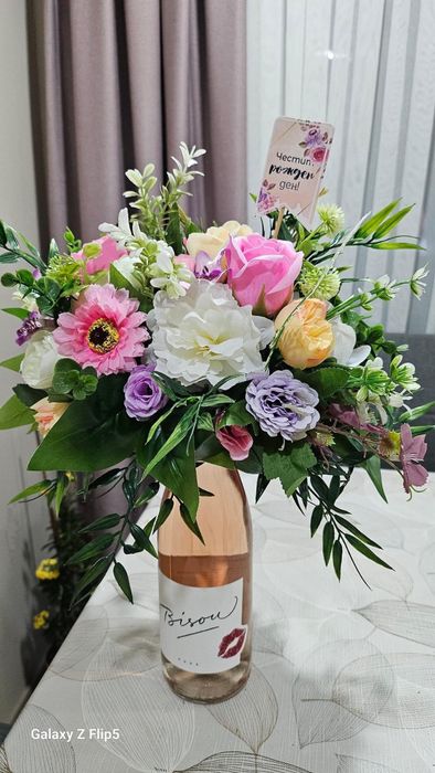 Букети с вечни цветя