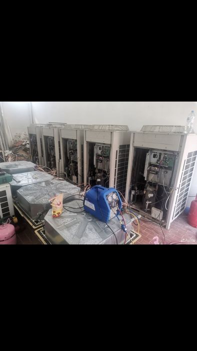 Ремонт холодильного оборудования,чиллеров, сплитов