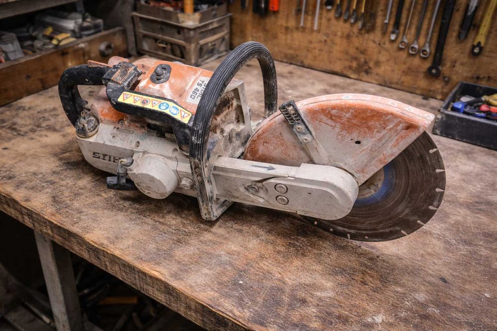 Бензорез STIHL TS 460 (оригинал) в рабочем состоянии. Шымкент. Срочно!