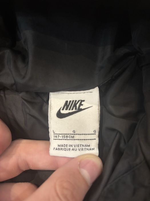 Детско черно яке L размер (147-153см)