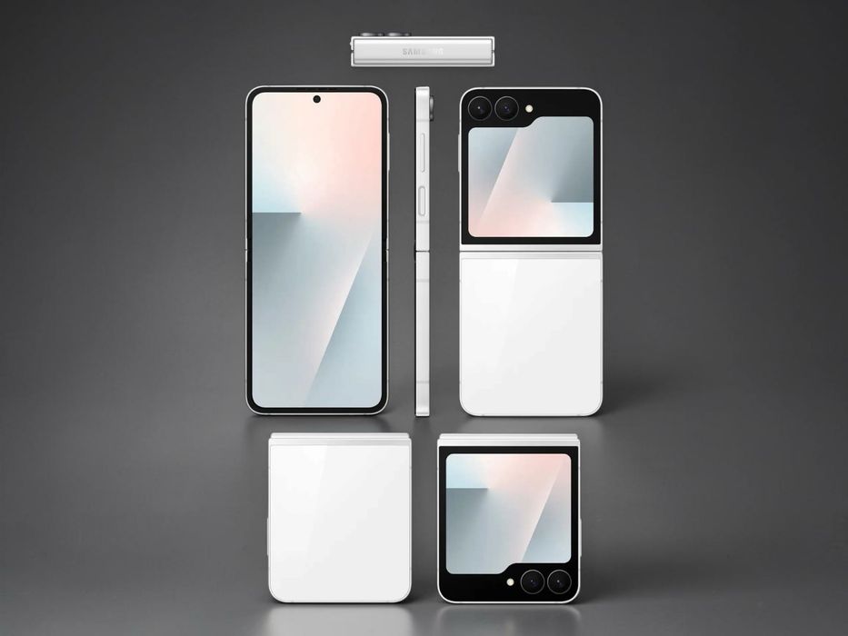 НОВ! Samsung Galaxy Z Flip 7 FE 5G 256GB White / Black 2г. Гаранция!