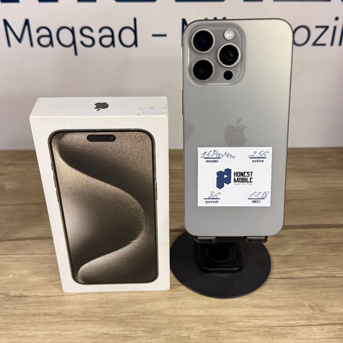 iPhone 15 Pro Max Natural NASIYA BOR