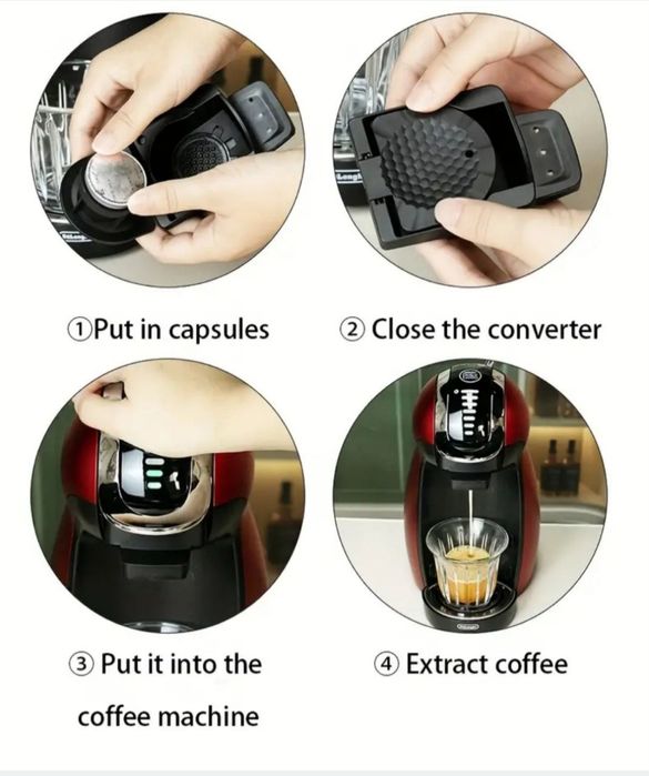 Налични За всички модели Адаптер за неспресо за многократна употреба