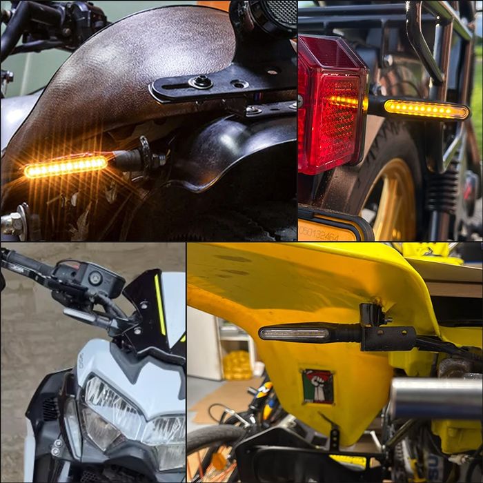 Бягащи мигачи за мотори, мотоциклети, атв