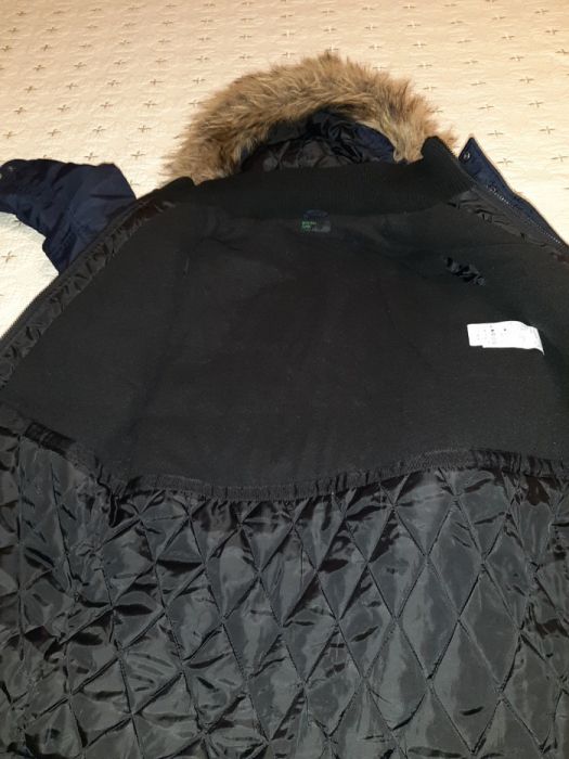 Ски яке за момче Kiltec-152 см, полар, ръкавици, шуба Benettоn