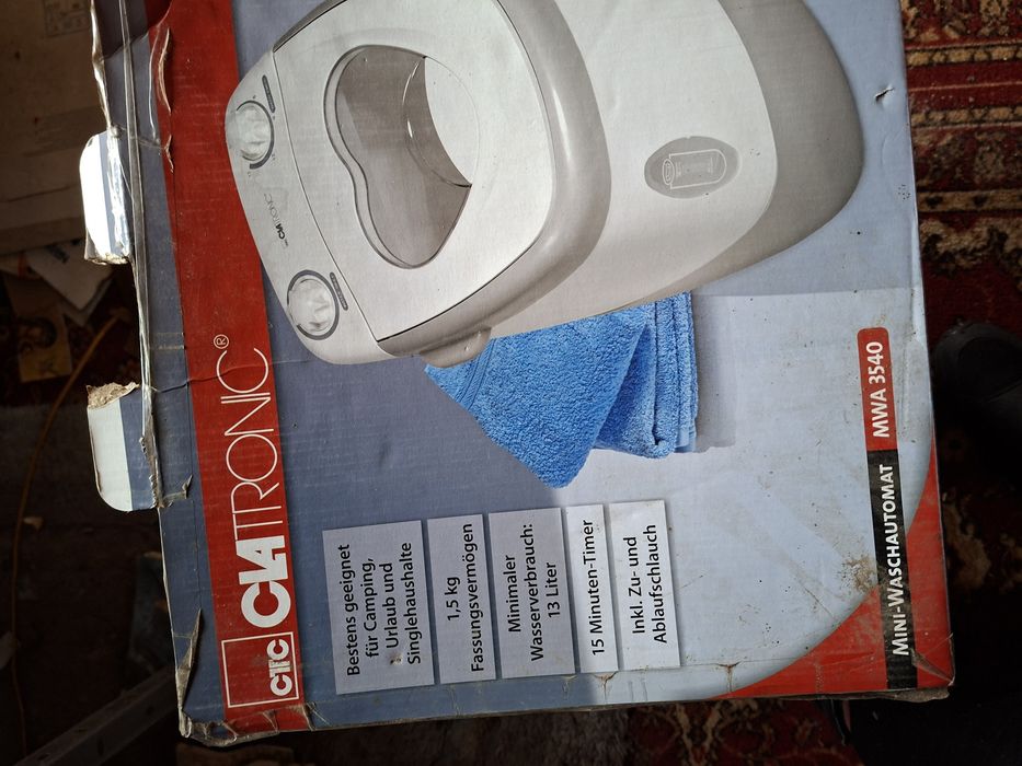 Mini masina de spalat Clatronic noua in cutie