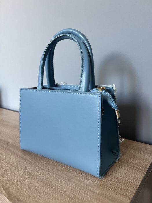 Мини дънкова чанта