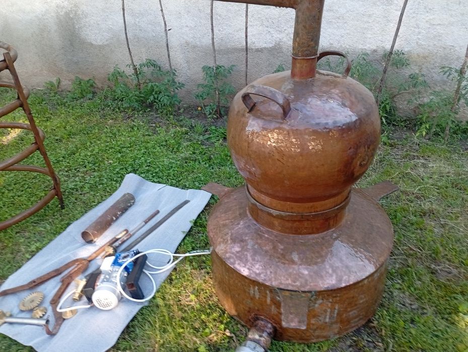 Cazan tuica cupru