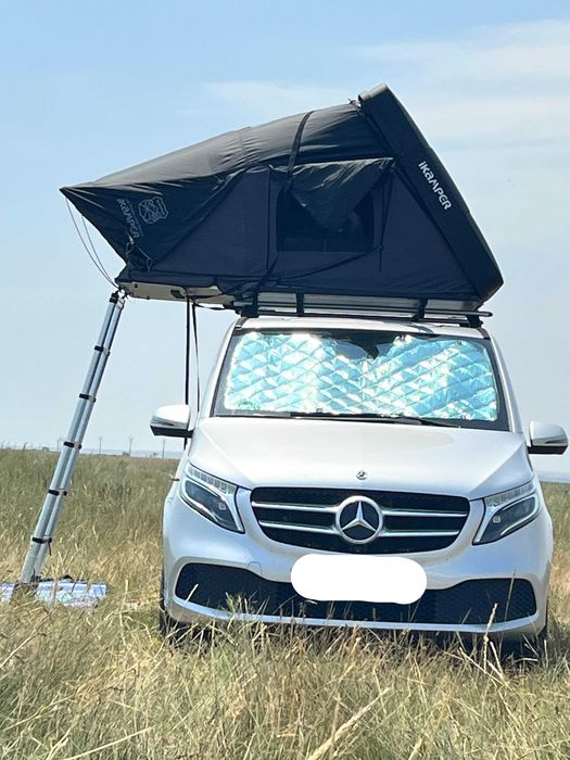 Cort de plafon iKamper Skycamp 3.0 Mini negru mat ( Rocky Black)