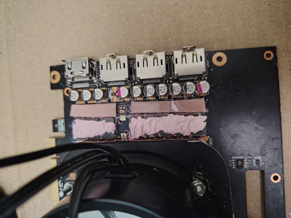 Evga 3080ti 12gb vram gddr6x ultra hybrid