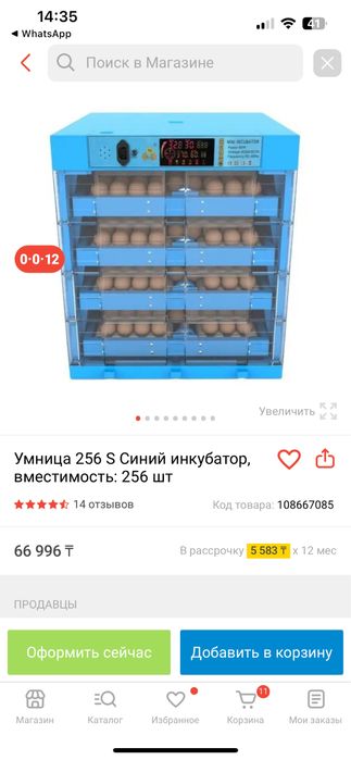 Инкубатор для яиц