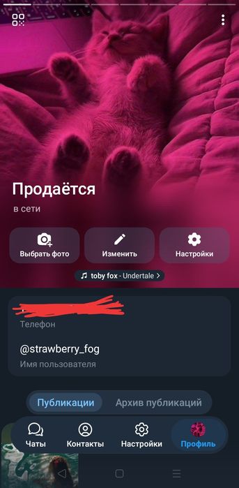 Продаю этот аккаунт в телеграмм