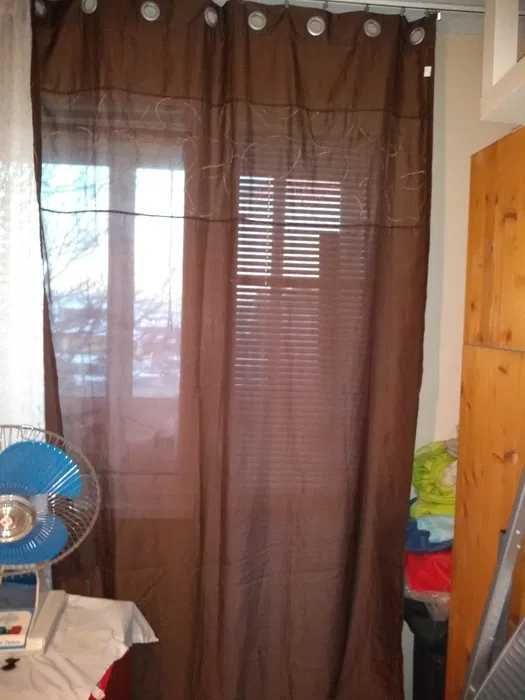 4 бр. вис.3м/ш.1.44 м ИКЕА отлични завеси с метални халки и др.