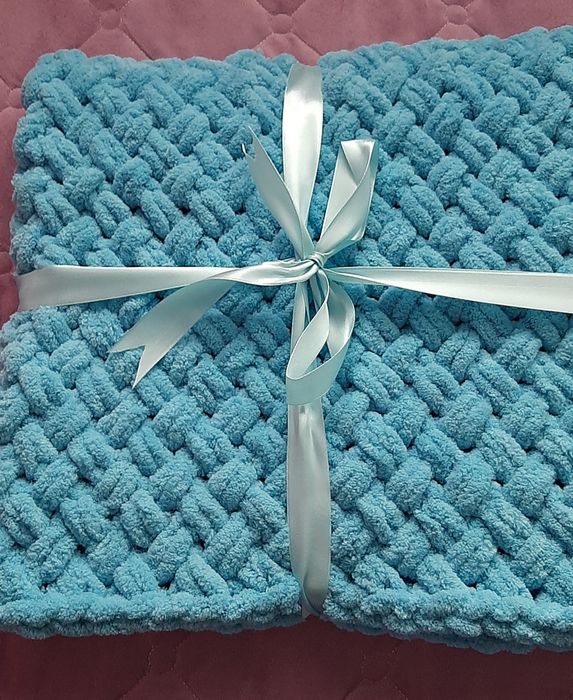 Плетени бебешки одеала