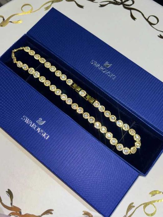 Colier Swarovski Angelic Auriu - nou, în cutie