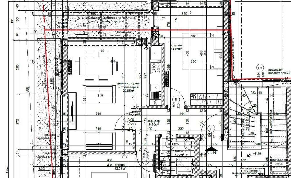 Продава се Тристаен апартамент в Варна, Бриз - 101 кв.м за 1950 €/кв.м - Снимка #10