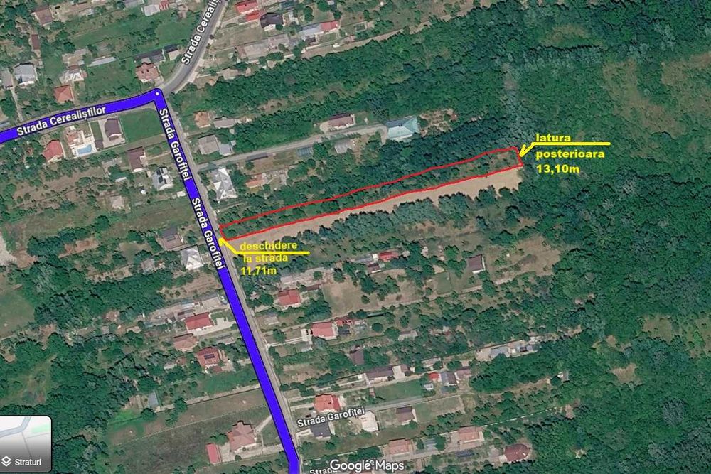 Teren 2.816 mp Pucioasa/ Garofitei – intravilan, priveliște superbă, utilități