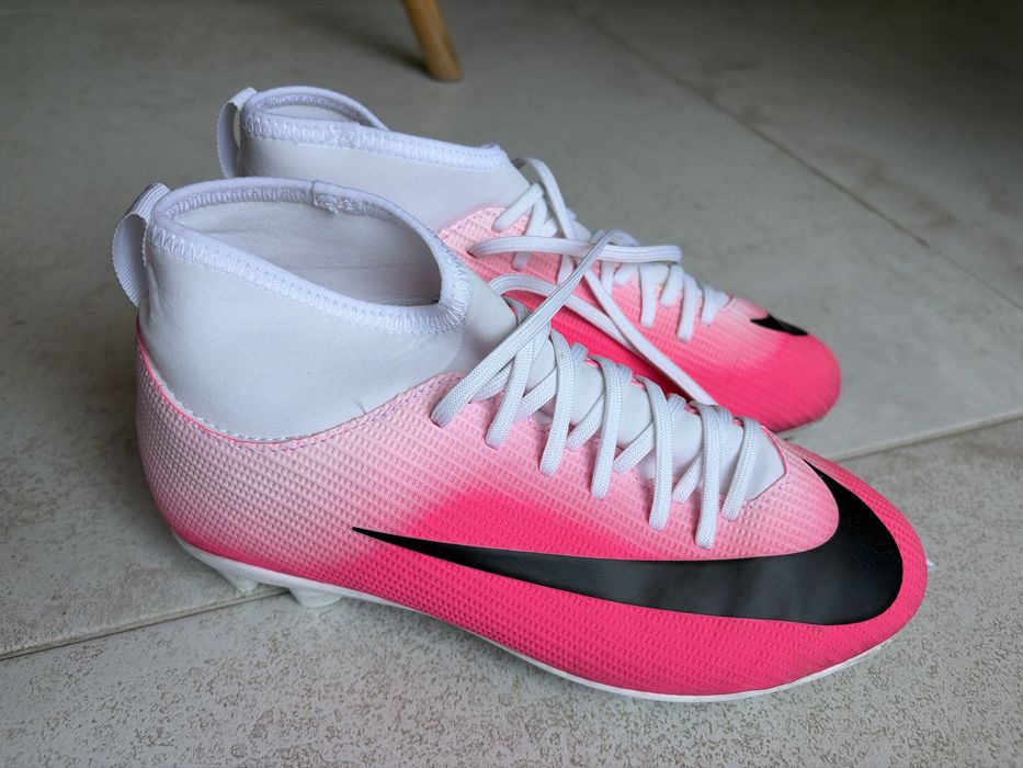 Бутонки Nike Zoom Mercurial Superfly 11 Club FG/MG Junior - розово