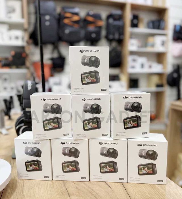 DJI Osmo Nano 64GB и 128GB — компактная камера для видео и контента