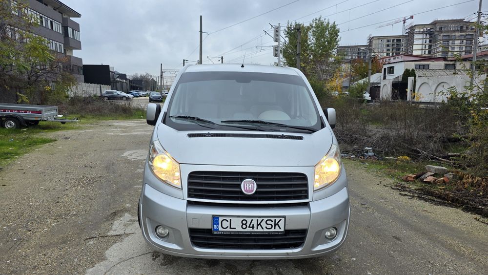 Fiat scudo 8+1 locuri 2.0 diesel varianta lunga usi ambele parti