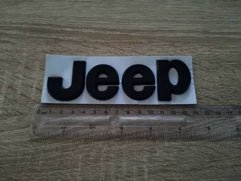 черни надписи Jeep/Джийп