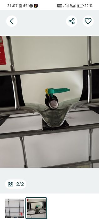 Bazine 1000 litri ALIMENTARE