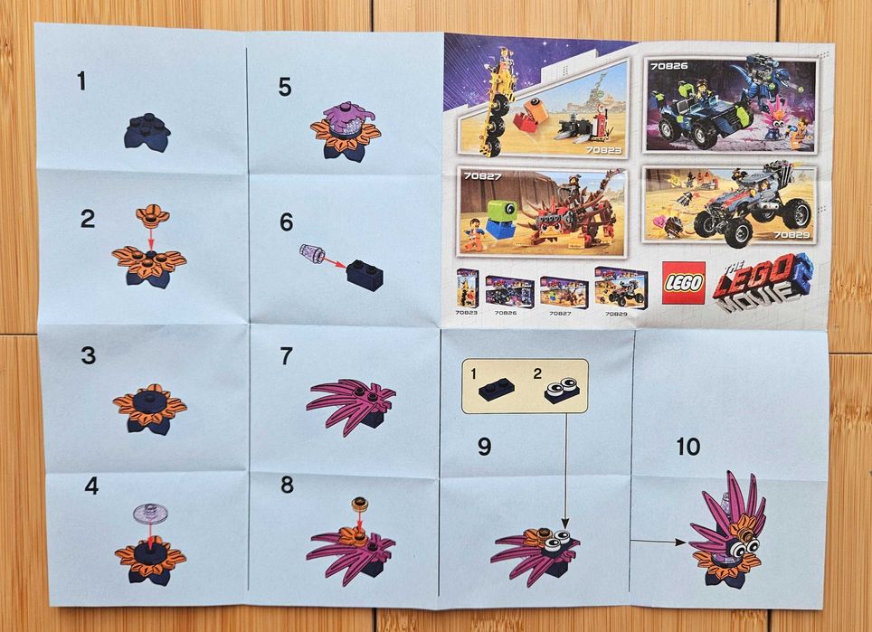 Set LEGO 30460 THE LEGO MOVIE 2 Rex's Plantimal Ambush 100% complet