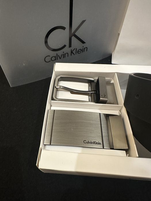 Мъжки кожен колан Calvin Klein