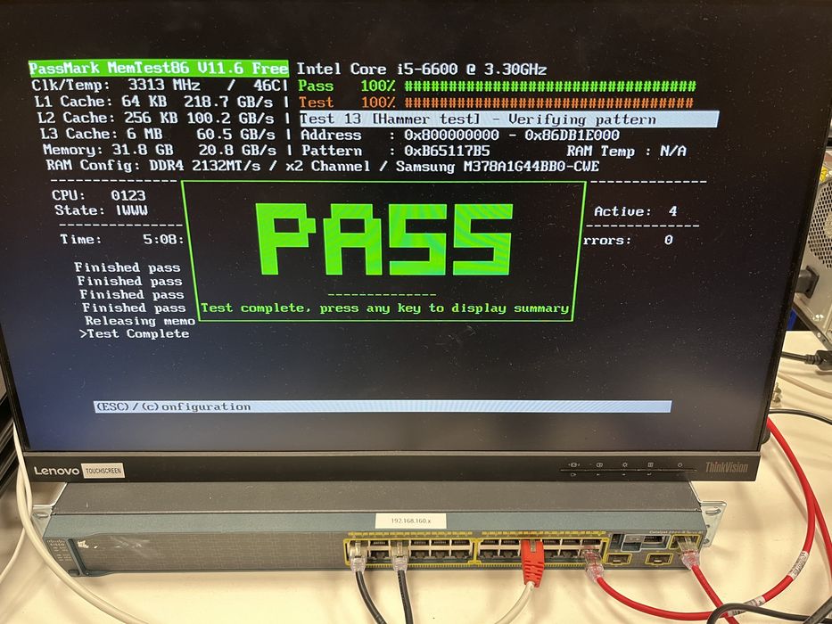 32GB DDR4 3200 (4x8GB) Ram памет Samsung