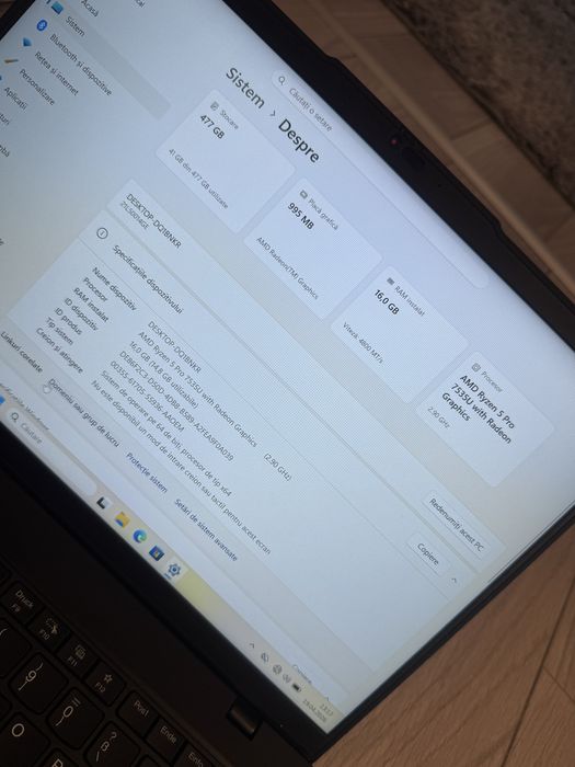 Laptop Lenovo L14 Amd ryzen 5pro