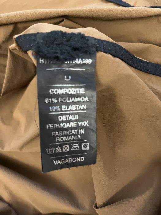 Vagabond  jacheta maneci scurte maro cafeniu masura  U