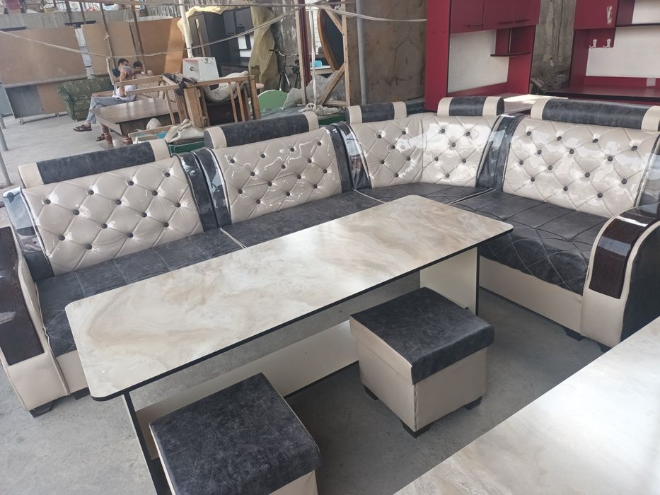 Новая мягкая кухонная мебель